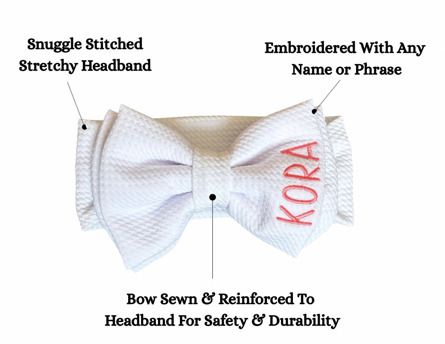 Personalized Blanket, Bow & Bubble Set