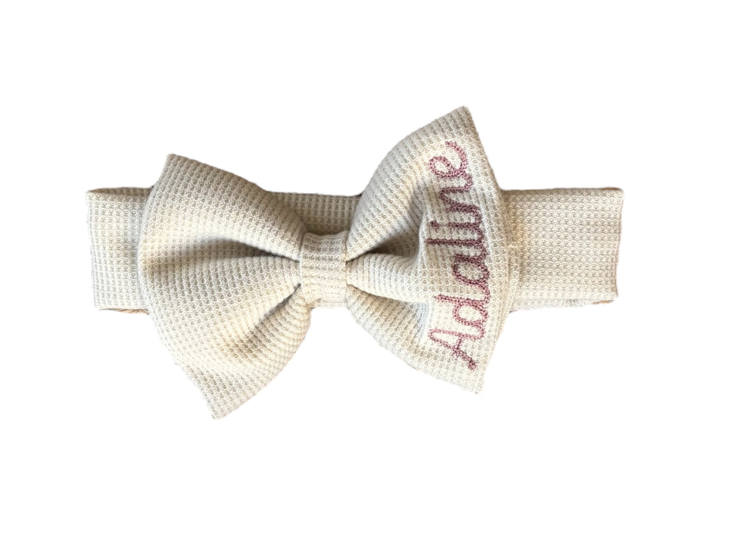 Coffee Personalized Bow