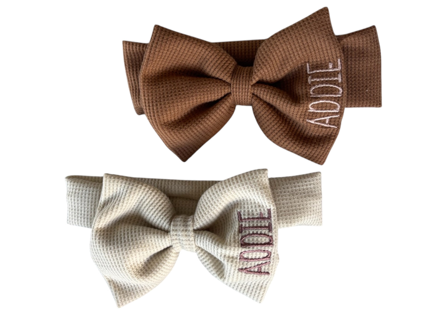 Coffee Personalized Bow