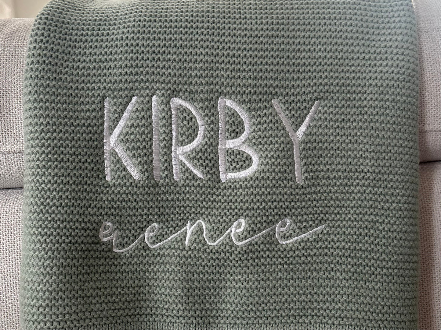 Personalized Blanket, Bow & Bubble Set
