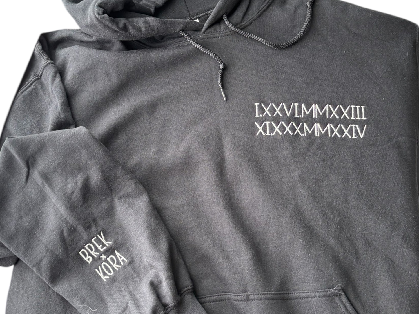 Roman Numeral Hoodie