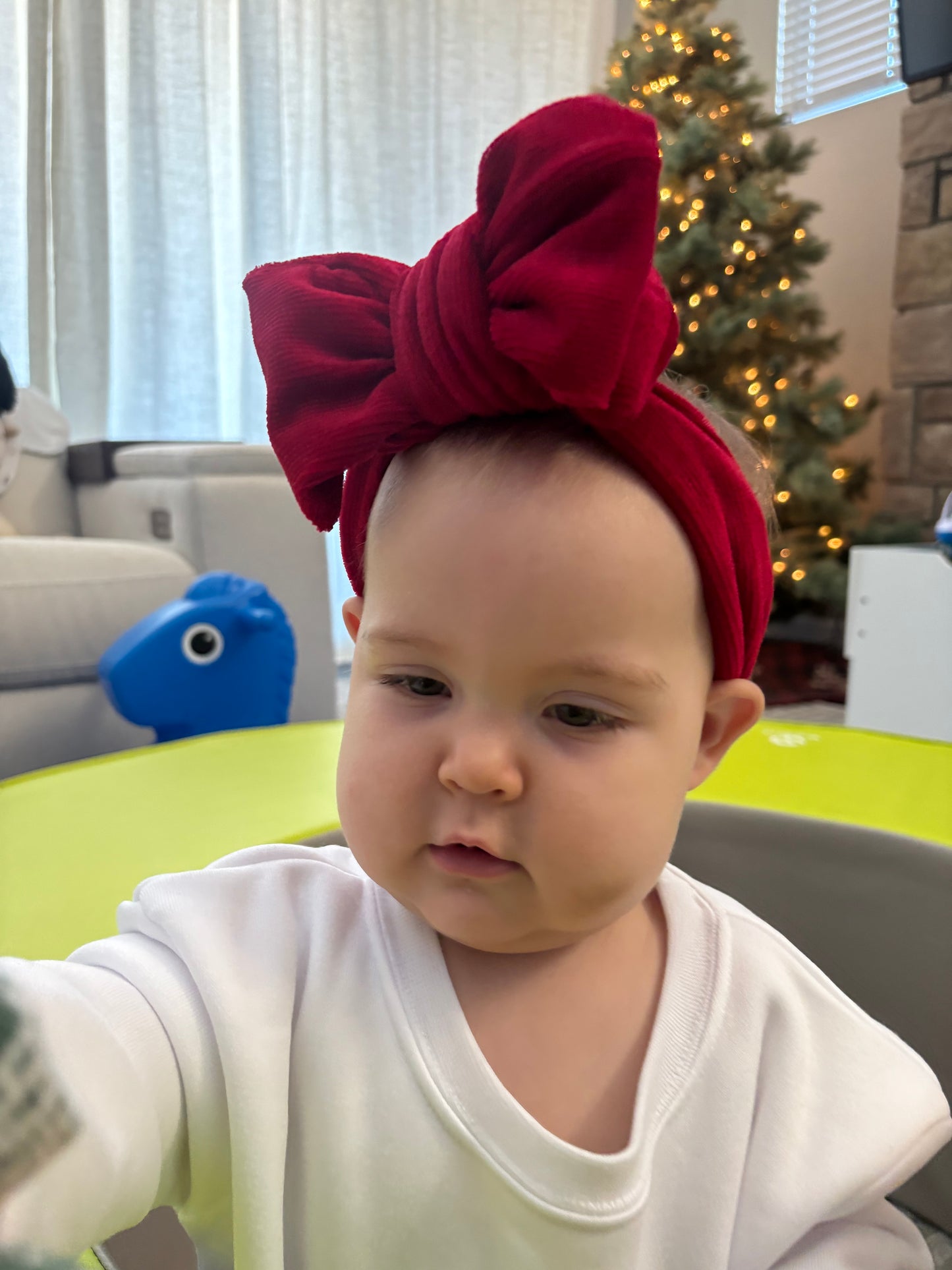 Merry Oversized Top Knot Bow