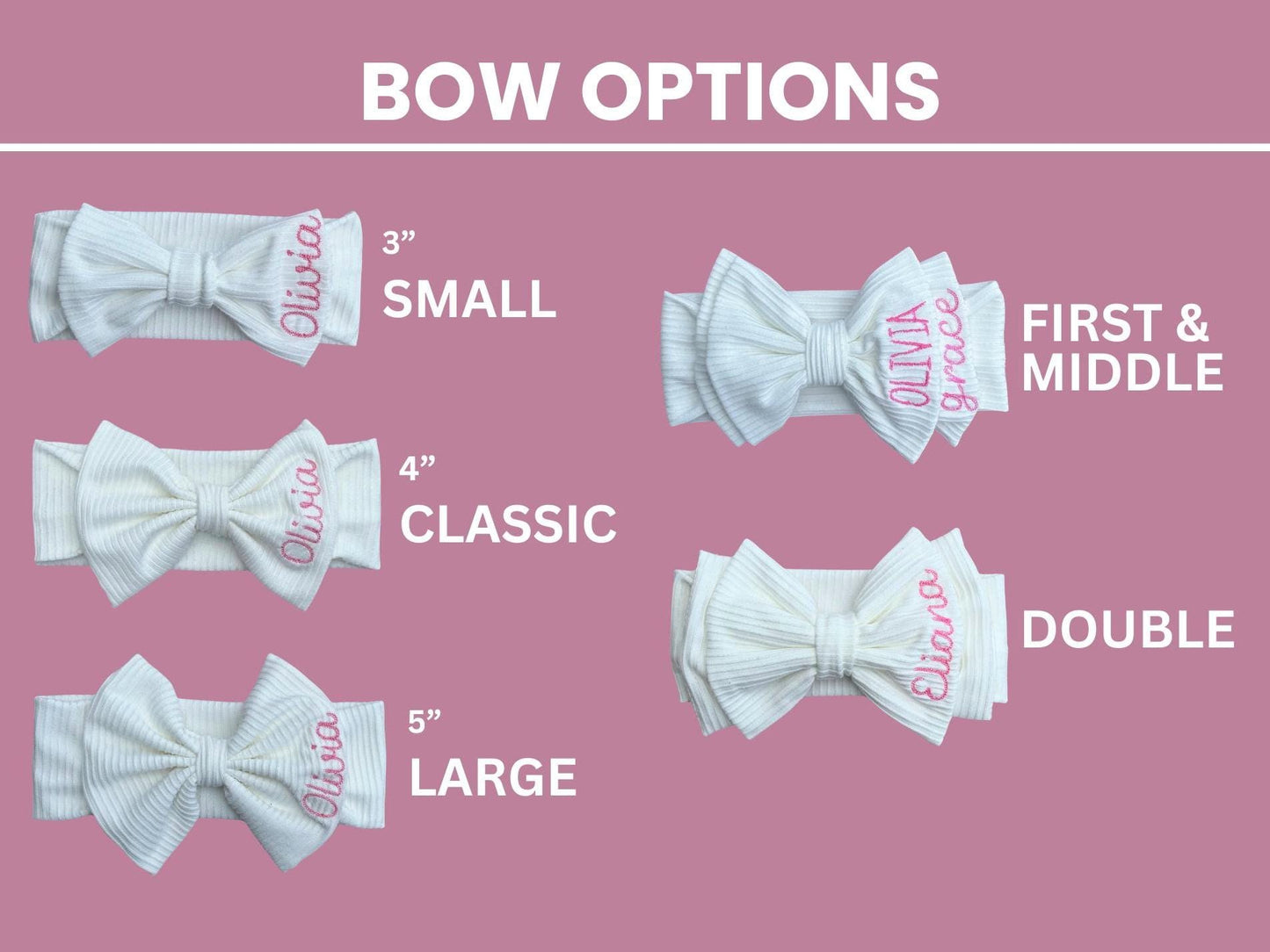 Newborn Baby Girl Bow, Baby shower gift, handmade, durable bow headband, custom baby gift, baby girl gift, made in the USA, gift for granddaughter, newborn photoshoot, gift for niece, maternity, pregnancy, new mom, photo, newborn, soft bow, headwrap