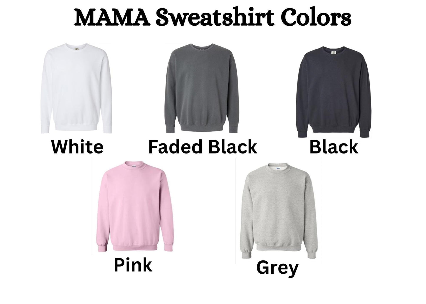 Floral Mama + Mini Matching Sweatshirt Set