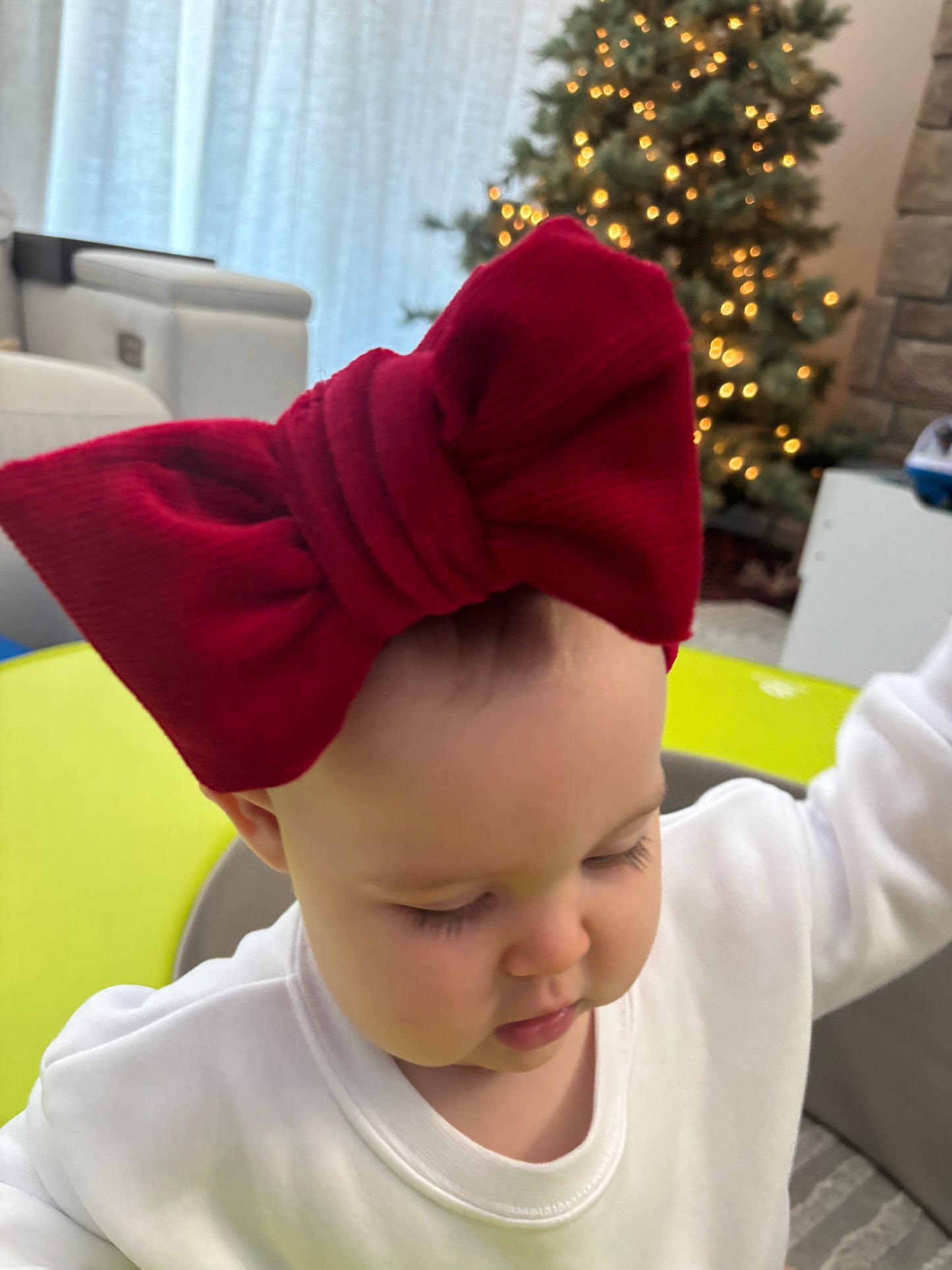 Merry Oversized Top Knot Bow