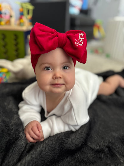 Christmas Blanket & Bow Set