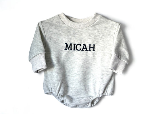 Sweatshirt Bubble Romper