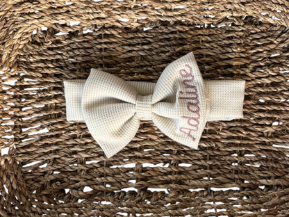 Coffee Personalized Bow