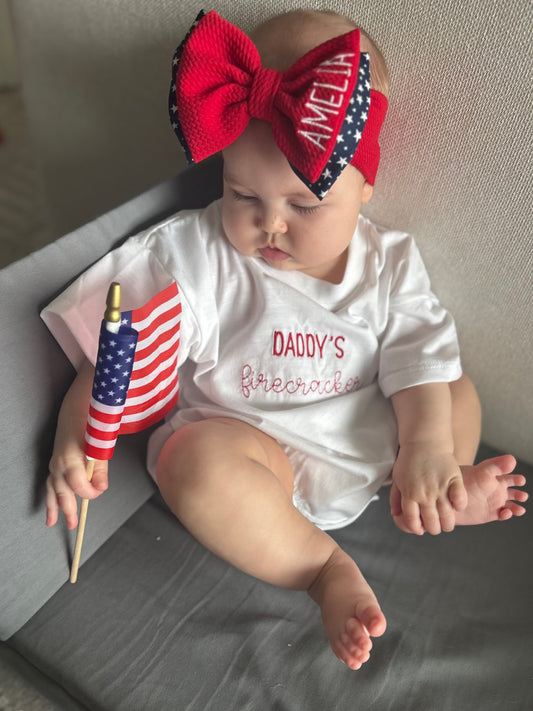Firecracker Bubble Romper