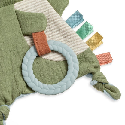 Dinosaur Bitzy Crinkle™ Sensory Crinkle Toy With Teether