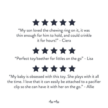Koala Bitzy Crinkle™ Sensory Crinkle Toy With Teether