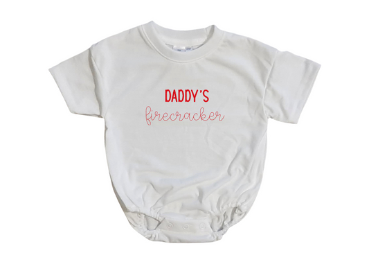 Firecracker Bubble Romper