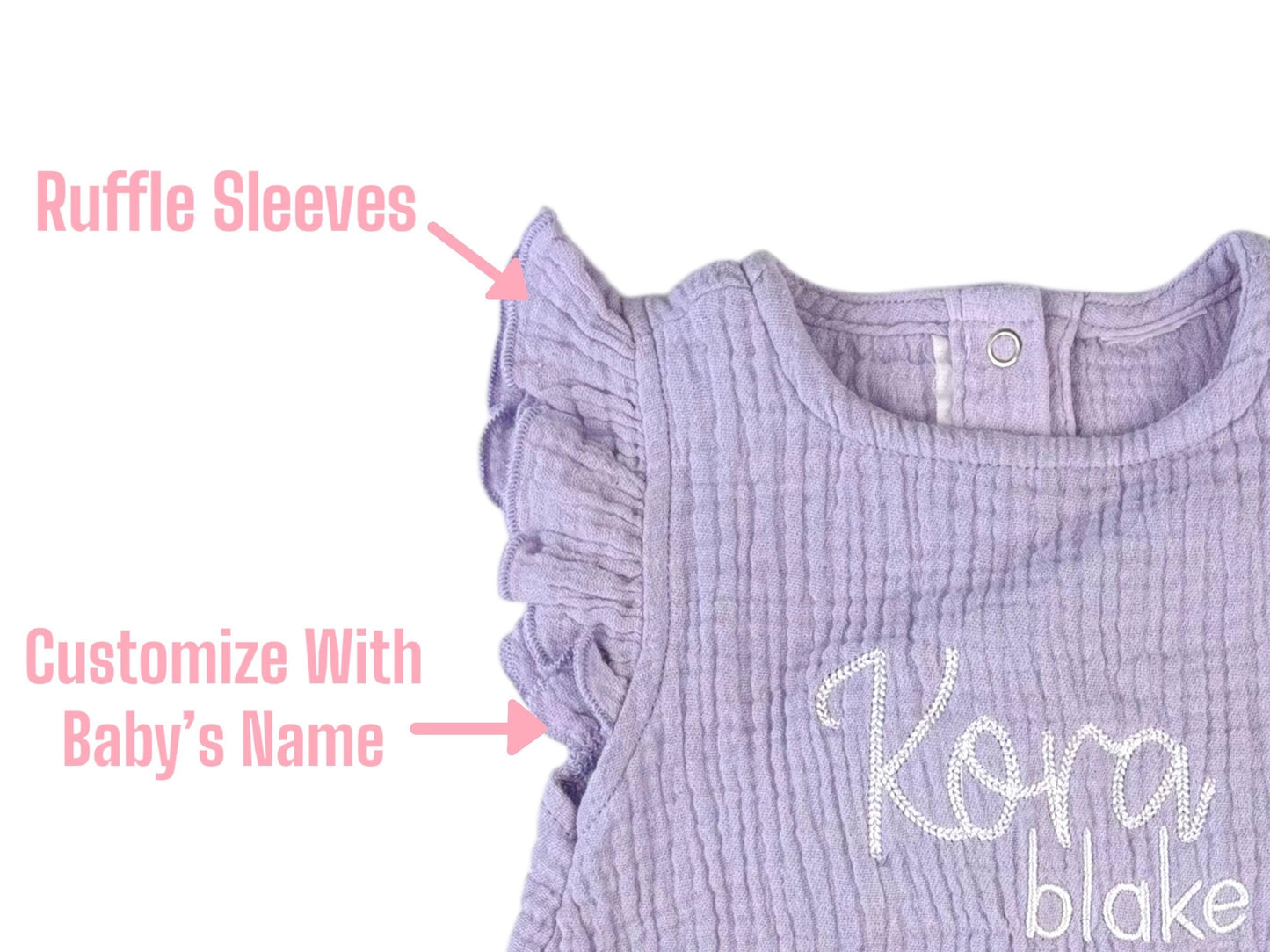 Personalized bubble romper, Custom baby gift, baby Easter outfit, spring baby, bubble romper, short sleeve romper, summer baby, bubble baby