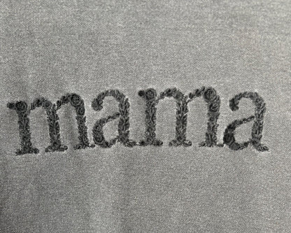 Mama Floral Embroidered Sweatshirt, mama sweatshirt, Mothers Day Gift, Baby Shower gift, gift for mom