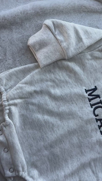 Sweatshirt Bubble Romper
